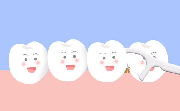 牙线清洁牙缝